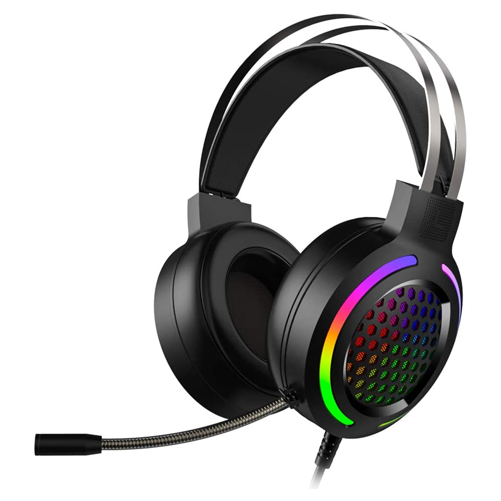 MAMBASNAKE M12 Gaming Surround Stereo Headset 7.1-Channel Virtual RGB