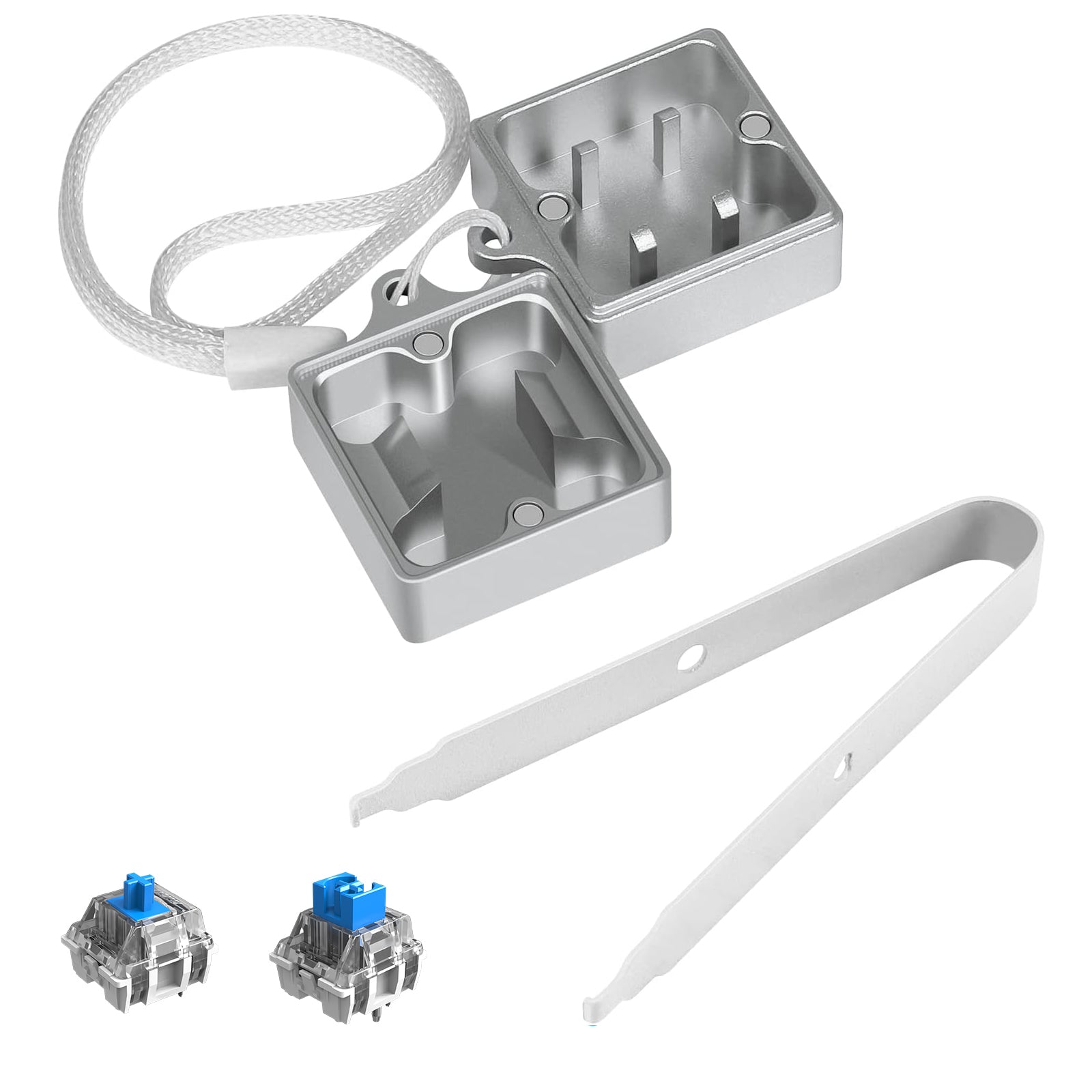Switch Opener Kit with Switch Puller, Aluminum Mechanical Keyboard Swi