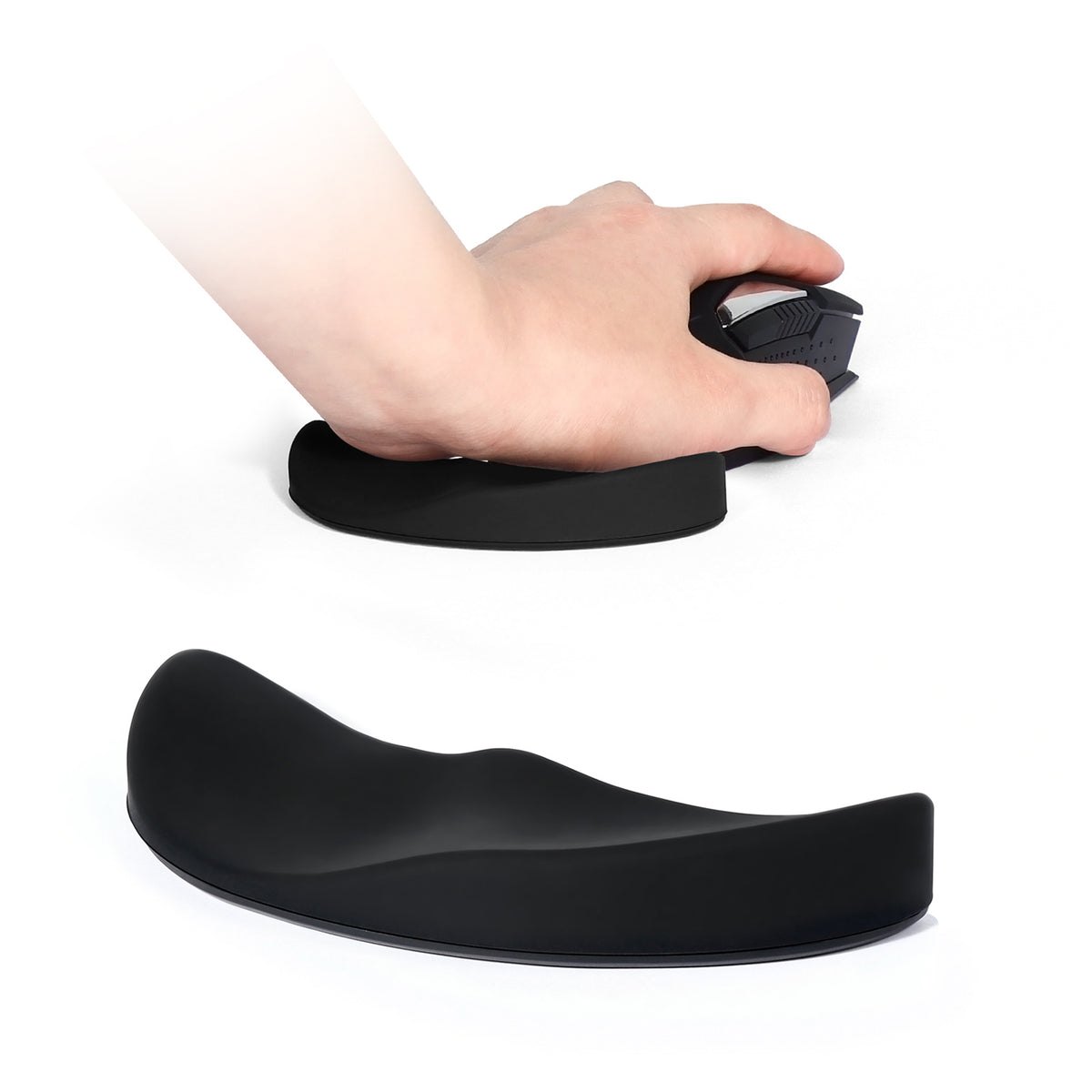 MAMBASNAKE Silicone Soft Comfortable Mouse Wrist Rest,Ergonomic Mouse